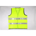 New Arrival Hi Vis Vest Fluorescent Yellow Orange Thin Breathable Reflective Waistcoat Safety Workwear EN20471